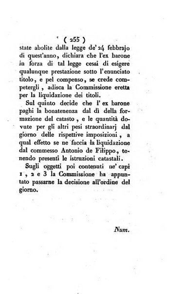 Bullettino delle sentenze emanate dalla Suprema commissione per le liti fra i già baroni ed i comuni