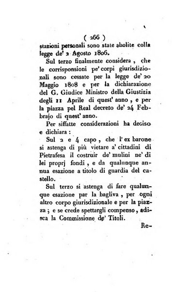 Bullettino delle sentenze emanate dalla Suprema commissione per le liti fra i già baroni ed i comuni