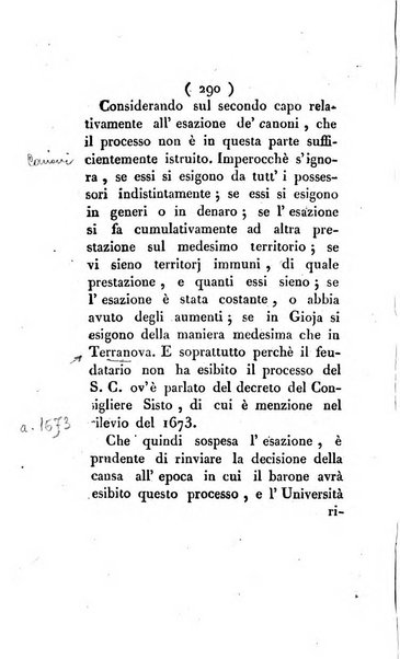 Bullettino delle sentenze emanate dalla Suprema commissione per le liti fra i già baroni ed i comuni