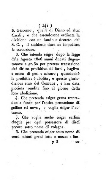 Bullettino delle sentenze emanate dalla Suprema commissione per le liti fra i già baroni ed i comuni