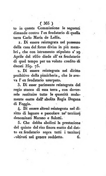 Bullettino delle sentenze emanate dalla Suprema commissione per le liti fra i già baroni ed i comuni