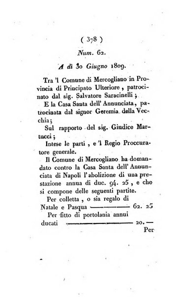 Bullettino delle sentenze emanate dalla Suprema commissione per le liti fra i già baroni ed i comuni