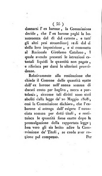 Bullettino delle sentenze emanate dalla Suprema commissione per le liti fra i già baroni ed i comuni