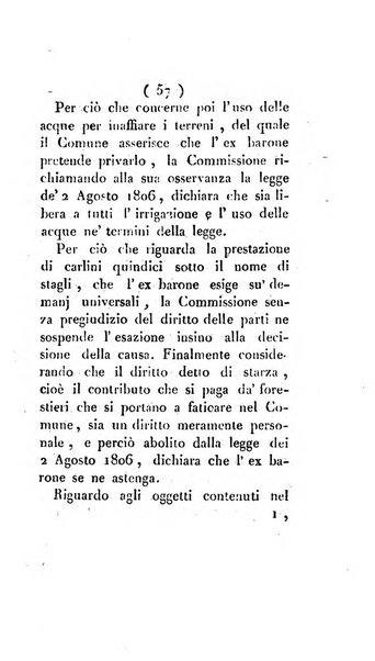 Bullettino delle sentenze emanate dalla Suprema commissione per le liti fra i già baroni ed i comuni