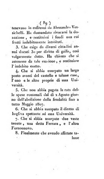 Bullettino delle sentenze emanate dalla Suprema commissione per le liti fra i già baroni ed i comuni