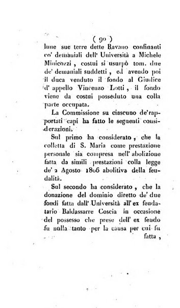 Bullettino delle sentenze emanate dalla Suprema commissione per le liti fra i già baroni ed i comuni