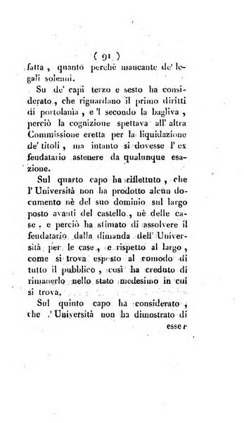 Bullettino delle sentenze emanate dalla Suprema commissione per le liti fra i già baroni ed i comuni