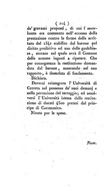 Bullettino delle sentenze emanate dalla Suprema commissione per le liti fra i già baroni ed i comuni