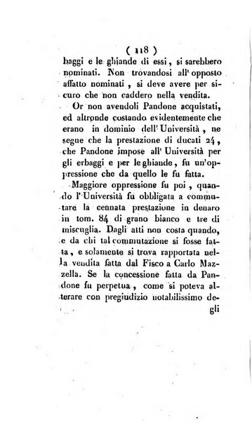 Bullettino delle sentenze emanate dalla Suprema commissione per le liti fra i già baroni ed i comuni