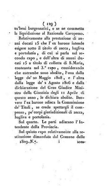 Bullettino delle sentenze emanate dalla Suprema commissione per le liti fra i già baroni ed i comuni