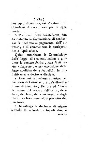 Bullettino delle sentenze emanate dalla Suprema commissione per le liti fra i già baroni ed i comuni