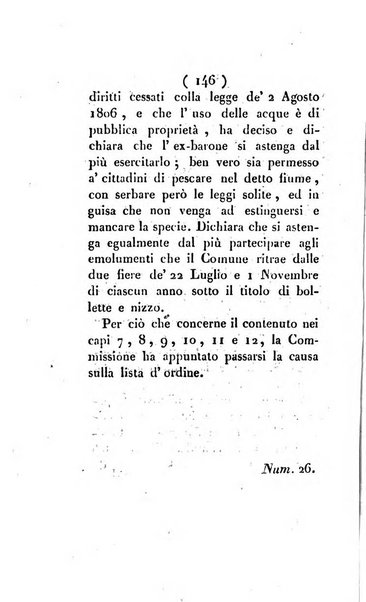 Bullettino delle sentenze emanate dalla Suprema commissione per le liti fra i già baroni ed i comuni