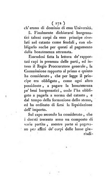 Bullettino delle sentenze emanate dalla Suprema commissione per le liti fra i già baroni ed i comuni