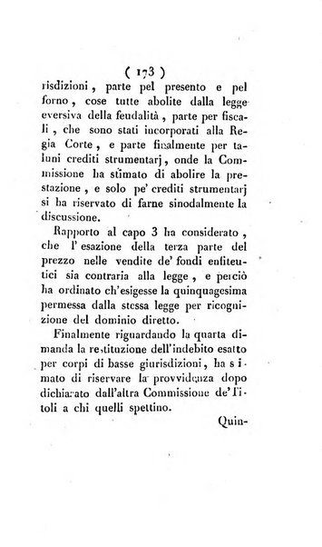 Bullettino delle sentenze emanate dalla Suprema commissione per le liti fra i già baroni ed i comuni