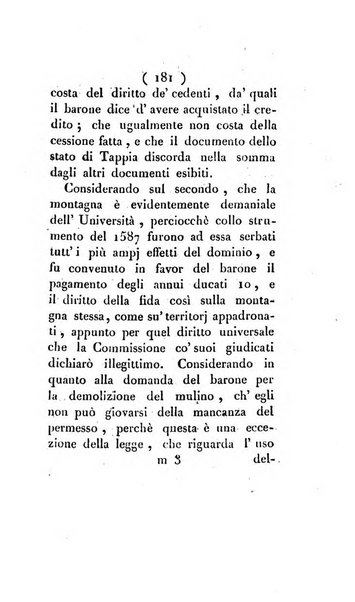 Bullettino delle sentenze emanate dalla Suprema commissione per le liti fra i già baroni ed i comuni