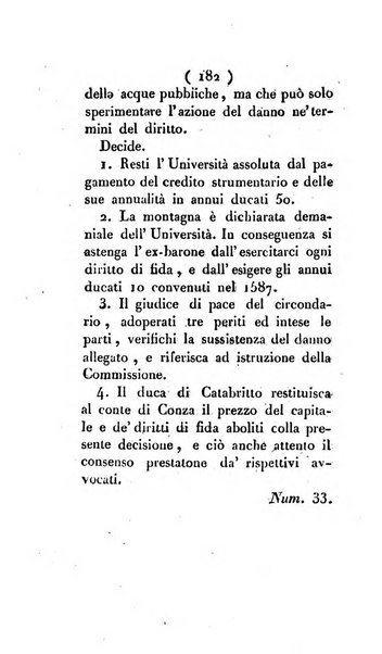 Bullettino delle sentenze emanate dalla Suprema commissione per le liti fra i già baroni ed i comuni