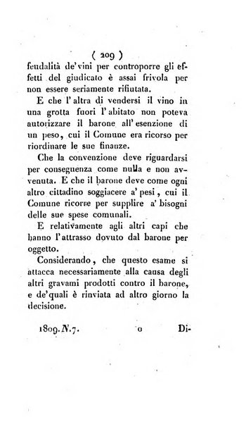 Bullettino delle sentenze emanate dalla Suprema commissione per le liti fra i già baroni ed i comuni