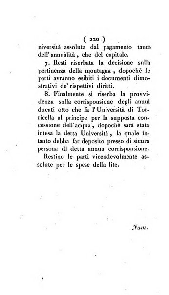 Bullettino delle sentenze emanate dalla Suprema commissione per le liti fra i già baroni ed i comuni