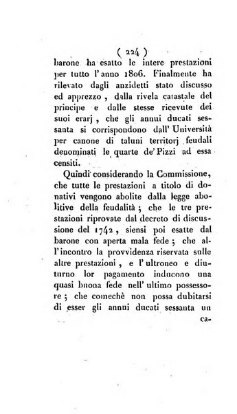 Bullettino delle sentenze emanate dalla Suprema commissione per le liti fra i già baroni ed i comuni