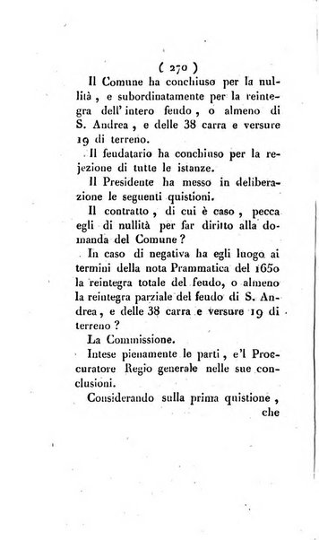 Bullettino delle sentenze emanate dalla Suprema commissione per le liti fra i già baroni ed i comuni