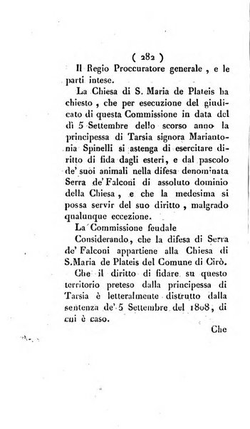 Bullettino delle sentenze emanate dalla Suprema commissione per le liti fra i già baroni ed i comuni