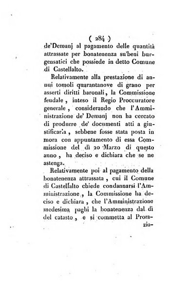 Bullettino delle sentenze emanate dalla Suprema commissione per le liti fra i già baroni ed i comuni