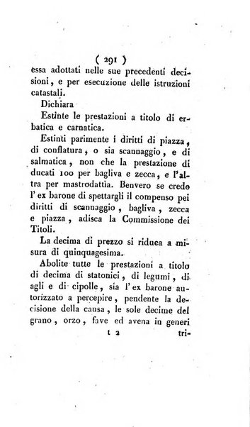 Bullettino delle sentenze emanate dalla Suprema commissione per le liti fra i già baroni ed i comuni