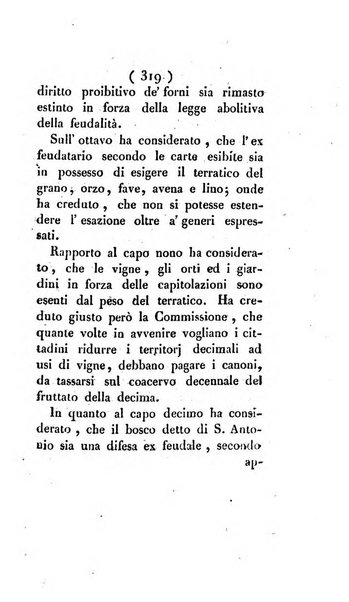 Bullettino delle sentenze emanate dalla Suprema commissione per le liti fra i già baroni ed i comuni