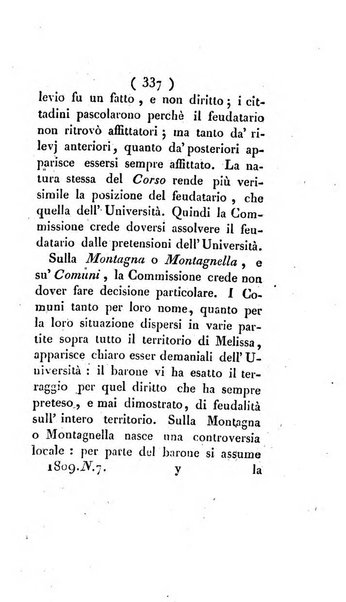 Bullettino delle sentenze emanate dalla Suprema commissione per le liti fra i già baroni ed i comuni