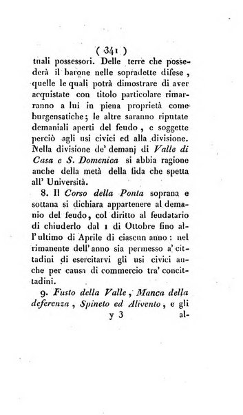 Bullettino delle sentenze emanate dalla Suprema commissione per le liti fra i già baroni ed i comuni