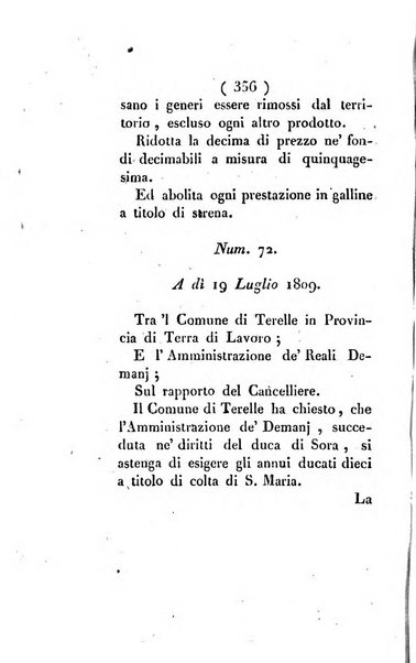 Bullettino delle sentenze emanate dalla Suprema commissione per le liti fra i già baroni ed i comuni