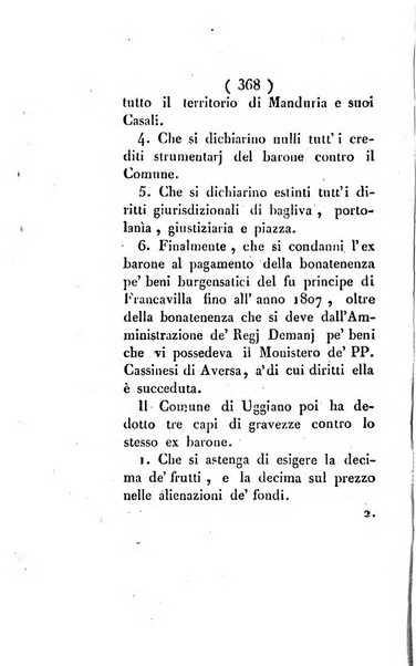 Bullettino delle sentenze emanate dalla Suprema commissione per le liti fra i già baroni ed i comuni