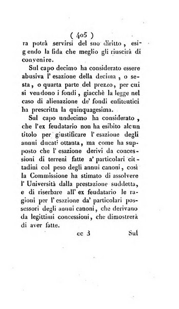 Bullettino delle sentenze emanate dalla Suprema commissione per le liti fra i già baroni ed i comuni