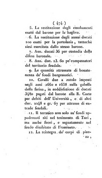 Bullettino delle sentenze emanate dalla Suprema commissione per le liti fra i già baroni ed i comuni