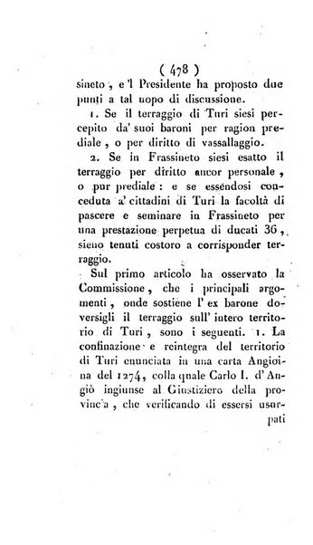 Bullettino delle sentenze emanate dalla Suprema commissione per le liti fra i già baroni ed i comuni