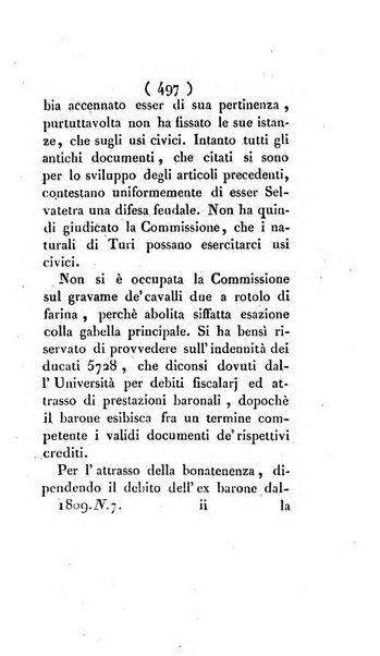 Bullettino delle sentenze emanate dalla Suprema commissione per le liti fra i già baroni ed i comuni