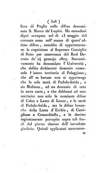 Bullettino delle sentenze emanate dalla Suprema commissione per le liti fra i già baroni ed i comuni