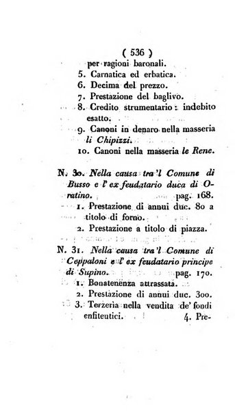 Bullettino delle sentenze emanate dalla Suprema commissione per le liti fra i già baroni ed i comuni