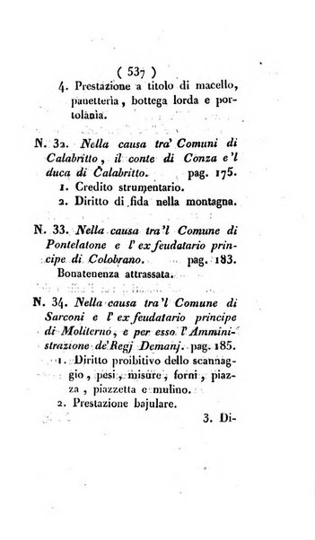 Bullettino delle sentenze emanate dalla Suprema commissione per le liti fra i già baroni ed i comuni