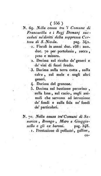 Bullettino delle sentenze emanate dalla Suprema commissione per le liti fra i già baroni ed i comuni