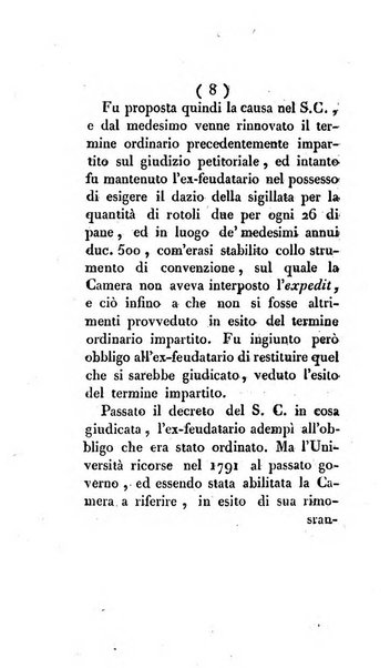 Bullettino delle sentenze emanate dalla Suprema commissione per le liti fra i già baroni ed i comuni