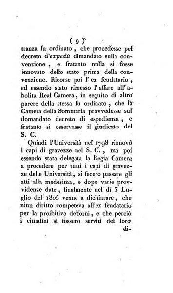 Bullettino delle sentenze emanate dalla Suprema commissione per le liti fra i già baroni ed i comuni