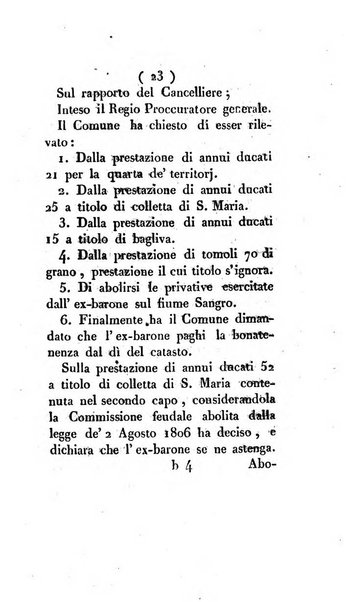 Bullettino delle sentenze emanate dalla Suprema commissione per le liti fra i già baroni ed i comuni