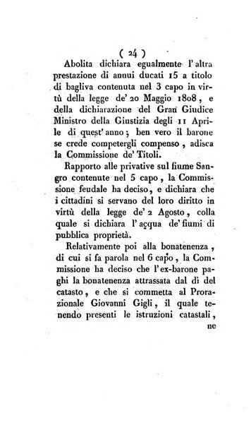 Bullettino delle sentenze emanate dalla Suprema commissione per le liti fra i già baroni ed i comuni