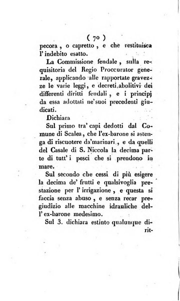 Bullettino delle sentenze emanate dalla Suprema commissione per le liti fra i già baroni ed i comuni