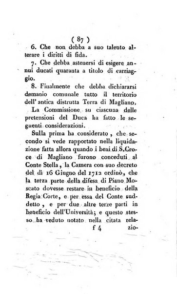 Bullettino delle sentenze emanate dalla Suprema commissione per le liti fra i già baroni ed i comuni