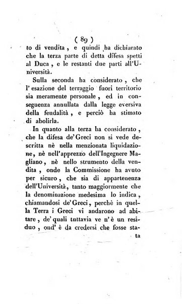 Bullettino delle sentenze emanate dalla Suprema commissione per le liti fra i già baroni ed i comuni