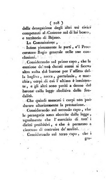 Bullettino delle sentenze emanate dalla Suprema commissione per le liti fra i già baroni ed i comuni