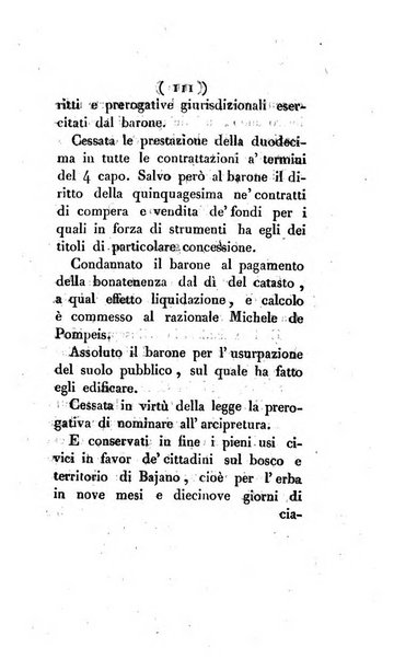 Bullettino delle sentenze emanate dalla Suprema commissione per le liti fra i già baroni ed i comuni