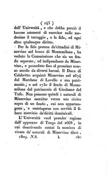 Bullettino delle sentenze emanate dalla Suprema commissione per le liti fra i già baroni ed i comuni